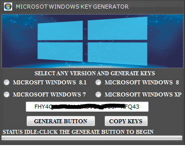 Windows 8 activation key generator free download
